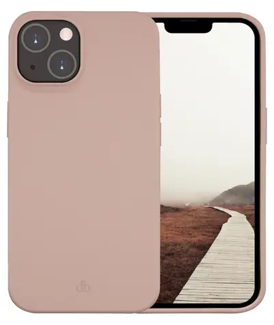dbramante1928 Greenland růžová Pink Sand / Zadní kryt / recyklovaný plast / pro Apple iPhone 14