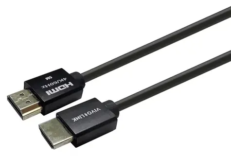 VivoLink Pro HDMI Super Slim / HDMI kabel / 1 m / 4K 60Hz / HDR10 / černá