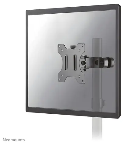 Neomounts FL40-430BL11 černá / Držák na tyč / VESA 75x75-100x100 mm / náklon, naklápění, rotace 360° / do 32