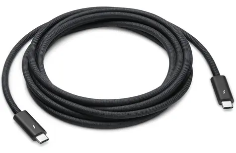 Apple Thunderbolt 4 (USB-C) Pro Cable černá / Kabel / Thunderbolt 4 / 40 Gb/s / 100 W / 3 m