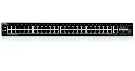 ZyXEL XGS2220-54FP / Switch / L3 PoE / 48x Gigabit PoE+ / 2x 10G RJ45 PoE++ / 4x SFP/SFP+ / 960W