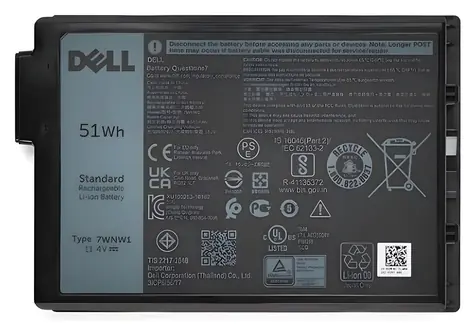 DELL Baterie interní 51Wh 3-článková černá / Baterie pro notebook / Li-Ion / 4254 mAh