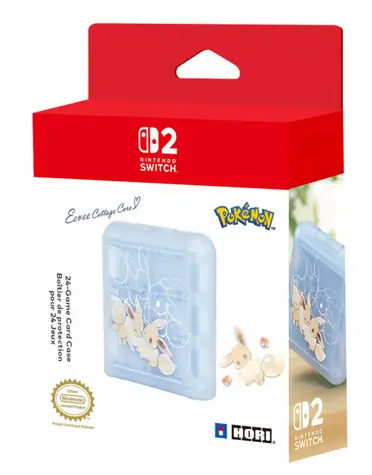 HORI Card Case 24 Eevee / Pouzdro na herní karty / Nintendo Switch 2 a Switch / 24 karet