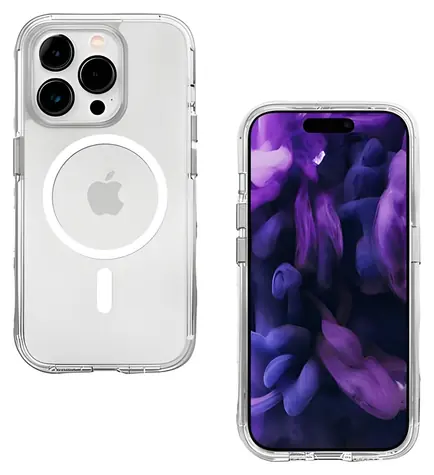 LAUT Crystal Matter X čirá / Ochranný kryt / iPhone 15 Pro / MagSafe / IMPKT Cell Technology