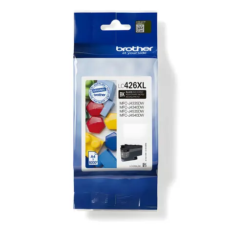 Brother LC-426XLBK černá / Cartridge / MFC-J4340DW/J4540DW/J4540DWXL / XL / 6000 stran