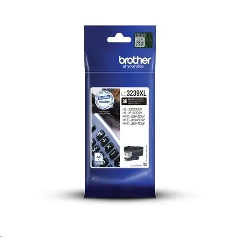 Brother LC-3239XLBK černá / Inkoustová cartridge / 6000 stran / pro MFC-J5945DW/MFC-J6945DW/MFC-J6947DW