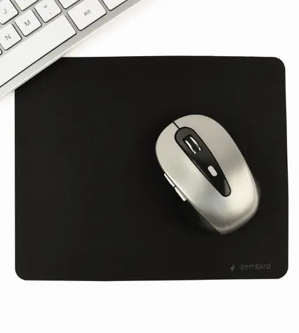 Gembird MP-S-BK-M černá / Podložka pod myš / látková / 260 x 220 mm