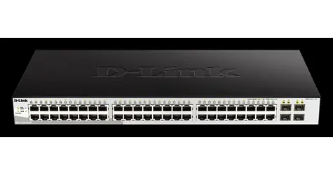 D-Link DGS-1210-52 / Switch / 48x GbE RJ-45 / 4x SFP / L2/L3 Smart+