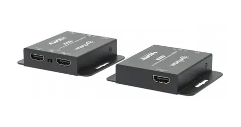 Manhattan HDMI Extender Set / Prodlužovač HDMI / Ethernet Cat6 / 4K 30Hz do 40 m / 1080p 60Hz do 70 m