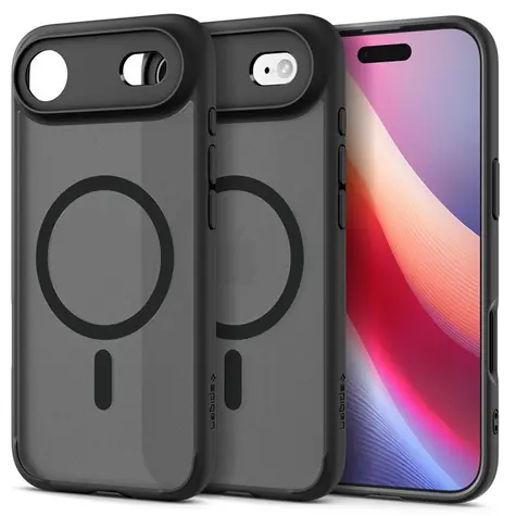 Spigen Ultra Hybrid MagSafe frost black / Ochranný kryt / Apple iPhone 17 Air / TPU+PC