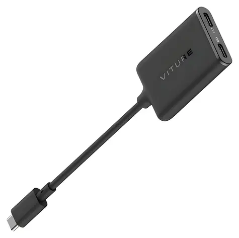 VITURE USB-C XR adaptér pro iPhone černá / Adaptér / USB-C / Bluetooth 5.2 / 45W