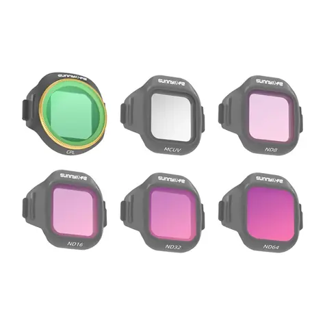 Sunnylife Sada 6 filtrů MCUV+CPL+ND8+ND16+ND32+ND64 / Filtr pro dron / DJI Mini 5 Pro