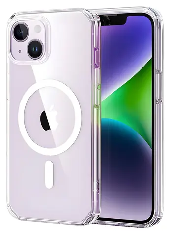 ESR Krystec Clear iPhone 14 Plus čirá / Kryt / MagSafe