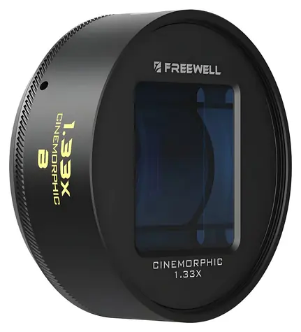 Freewell FW-PROANM-1.33X Objektiv na telefon anamorfický 1,33x / závit 17 mm