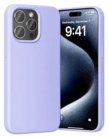 Vention KUFV0-40 fialová / Kryt / iPhone 15 Pro Max / Silikonový / MagSafe