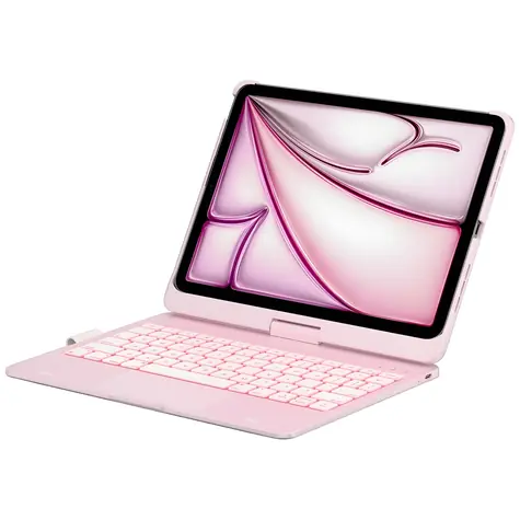 Typecase Flexbook Touch světle růžová / Klávesnicové pouzdro / Apple iPad Air 11