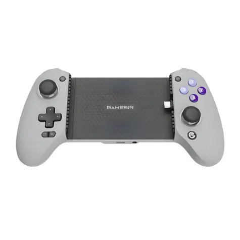 GameSir G8 Galileo šedá / Herní ovladač / USB-C / Držák telefonu / Hallův efekt