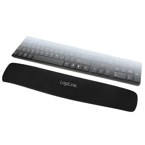 LogiLink ID0044 černá / Podpěrka pod zápěstí / gel / Lycra