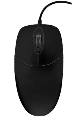 Contour Active Key AK-PMJ1 černá / Omyvatelná myš / IP68 / USB-A / 1000 DPI / kabel 1,8 m