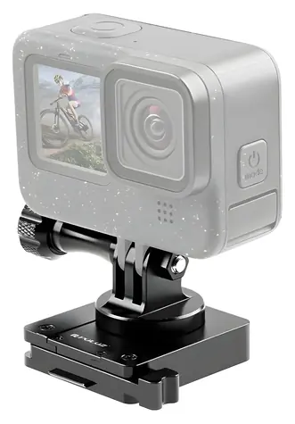 Puluz PU935B / Držák na helmu / pro akční kamery GoPro, DJI, Insta360 / hliníková slitina