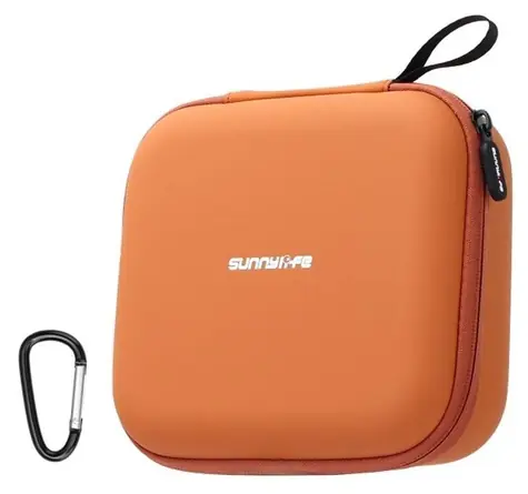 Sunnylife FP-B957 oranžová / Pouzdro / pro DJI Flip / PU kůže, EVA