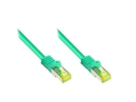 Good Connections zelená / Patch kabel / Cat.7 / S/FTP / RJ-45 / 0,5 m