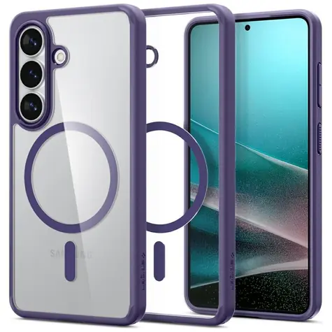 Spigen Ultra Hybrid MagSafe deep purple / Ochranný kryt / Samsung Galaxy S26 / MagSafe