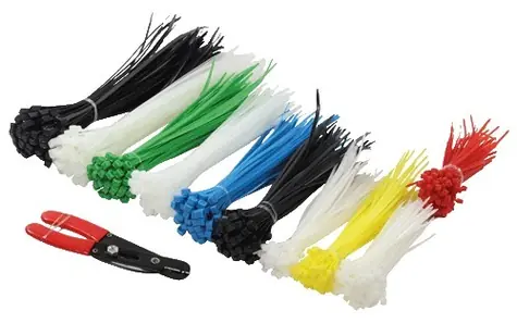 LogiLink sada stahovacích pásek mix barev / Stahovací pásky / 600 ks / 5 délek / Nylon