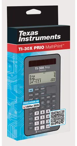 Texas Instruments TI-30X Prio MathPrint / Kalkulačka / MathPrint displej / Solární a bateriové napájení
