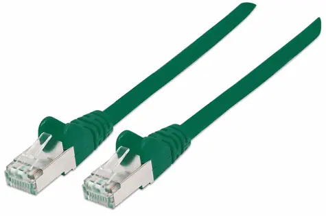 Intellinet Cat7 zelená / Patch kabel / S/FTP / RJ-45 / 10 m / LSZH