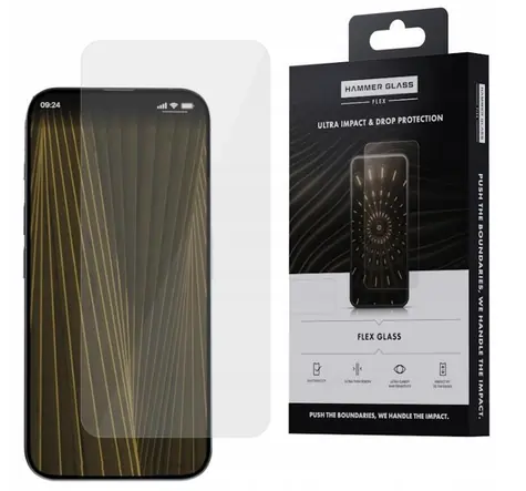 Hammer Glass Flex pro Samsung Galaxy A56 5G / Ochranné sklo / Hybridní / 0,3 mm / Oleofobní vrstva