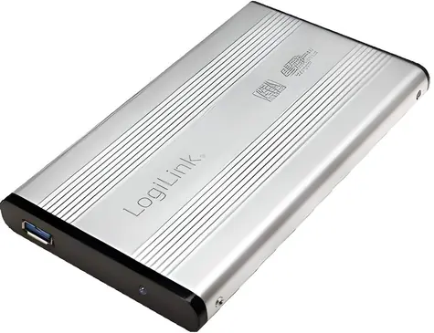 LogiLink UA0106A stříbrná / Externí box / 2,5