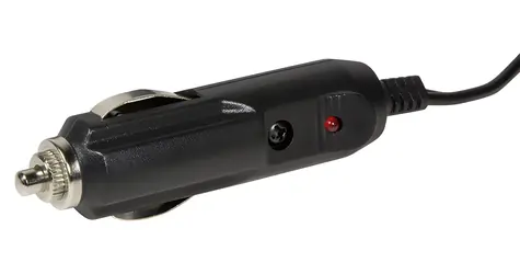 LogiLink CP0111 černá / Prodlužovací kabel do autozapalovače / 12V / 2 m / pojistka 8A