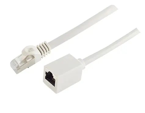 Shiverpeaks BS08-62020 šedá / Prodlužovací kabel / CAT7 / S/FTP / RJ-45 / 1 m
