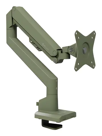 AROZZI Alzare Neo zelená / Stolní držák monitoru / plynová pružina / VESA 75x75-100x100 / nosnost 9 kg