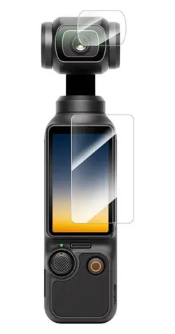 Telesin S6-FLM-01-TDJ / Tvrzené sklo / DJI Osmo Pocket 3 / 2.5D / sada 2 ks