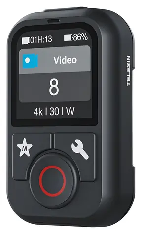 Telesin S5-RMT-01-TGP / Dálkové ovládání / GoPro Hero 13/12/11/10/9/8/MAX / Bluetooth 60 m / IP67
