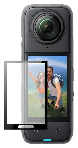 Telesin S6-FLM-04-TIS tvrzené sklo pro Insta360 X4/X5 / Ochranné sklo displeje / tloušťka 0,33 mm
