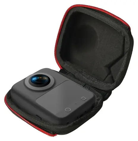Telesin S6-PRC-22-TDJ černá / Ochranné pouzdro / DJI Osmo 360 / PU / Otevírání zespodu