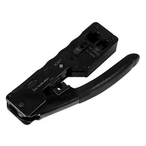 LogiLink WZ0025 černá / Krimpovací kleště / RJ45 / RJ11/12 / CAT5e-CAT7
