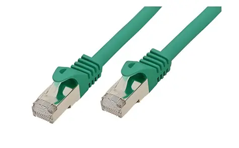 Shiverpeaks S/FTP Cat7 20m zelená / Patch kabel / RJ45-RJ45 / LSZH / 600 MHz
