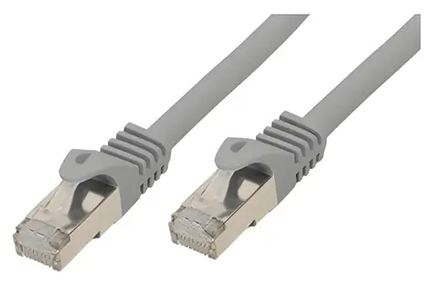 Shiverpeaks S/FTP Cat7 15m šedá / Patch kabel / RJ45-RJ45 / LSZH / 600 MHz