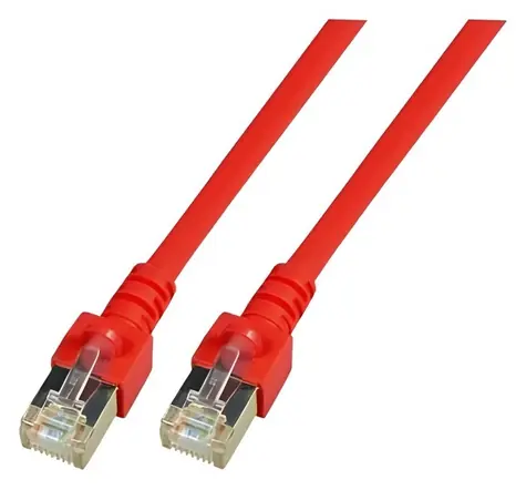 EFB Cat5e SF/UTP červená / Patch kabel / RJ-45 / 1,5 m / PVC