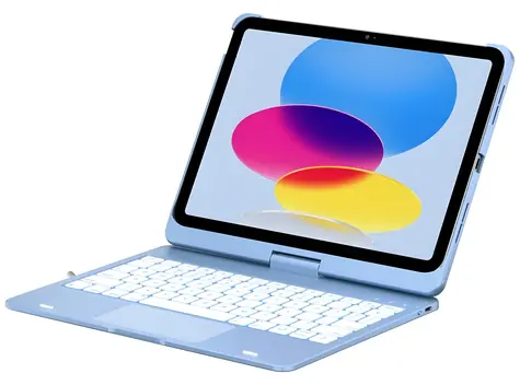 Typecase Flexbook Touch světle modrá / Klávesnicové pouzdro / Apple iPad 11
