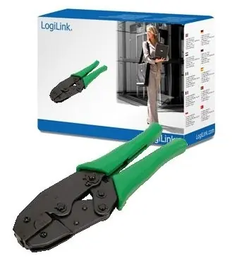 LogiLink WZ0013 černá / Krimpovací kleště / RJ45 Hirose / 8P8C