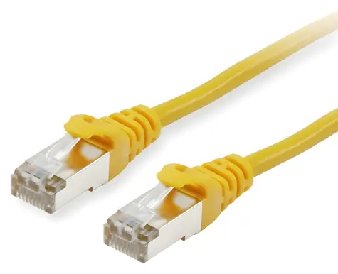 Equip Cat6a žlutá / Patch kabel / S/FTP / 3 m / RJ-45 / PoE+ / LSZH