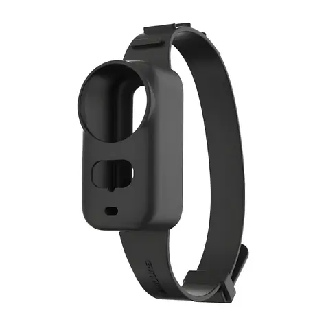 Sunnylife silikonový náramek DJI Osmo Nano černá / Poutko na ruku / ochranné pouzdro / 129-293 mm