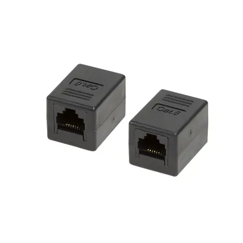 LogiLink RJ-45 Cat.6 UTP černá / Spojka / 2x RJ-45 / 1:1