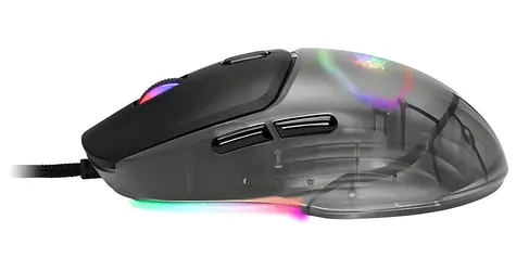 Tracer GAMEZONE NEON černá / herní optická myš / 12400 DPI / USB / 6 tl. + kolečko / LED podsvícení / 1.4 m