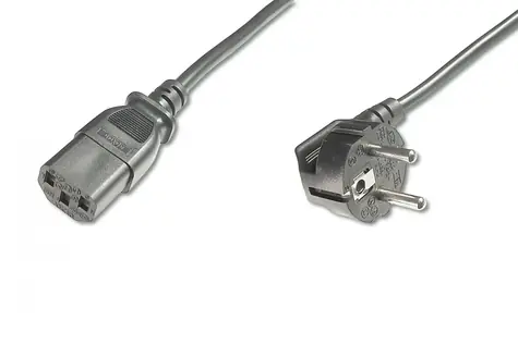Digitus / Napájecí kabel / CEE7/7 - IEC C13 / 2,5 m / černá